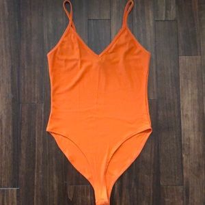 Spaghetti strap bodysuit